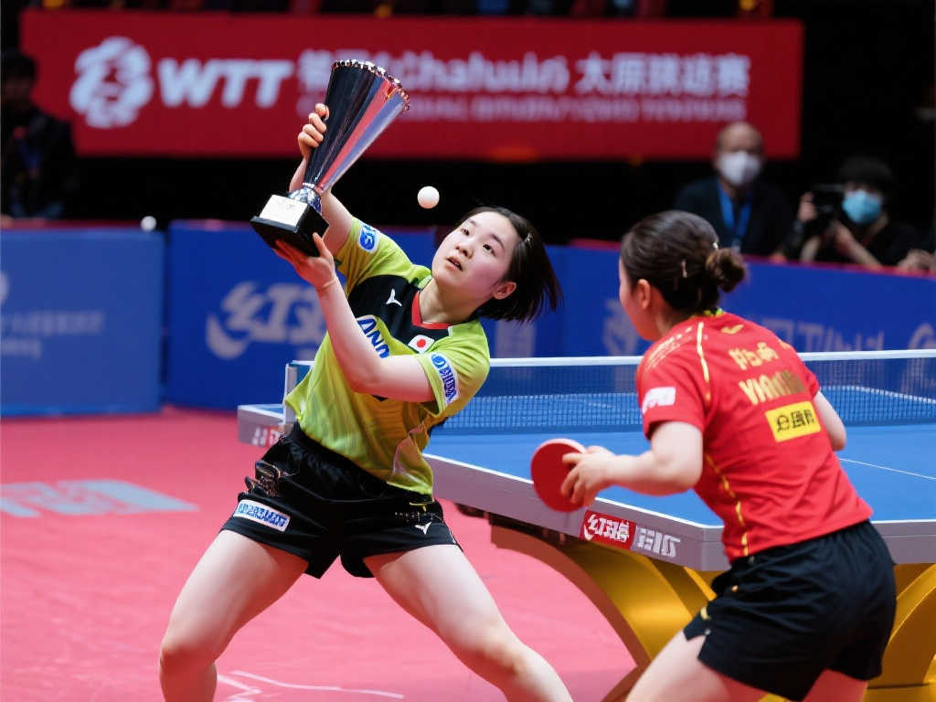 WTT太原站女单决赛:桥本帆乃香力克朱雨玲问鼎冠军 WTT太原站女单决赛:桥本帆乃香力克朱雨玲问鼎冠军